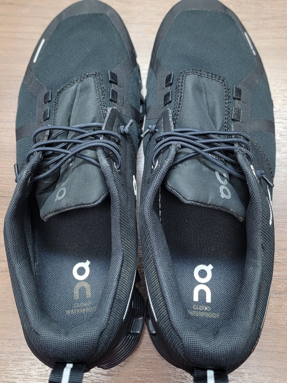 On Running Cloud Men’s Athletic Shoes — Black
